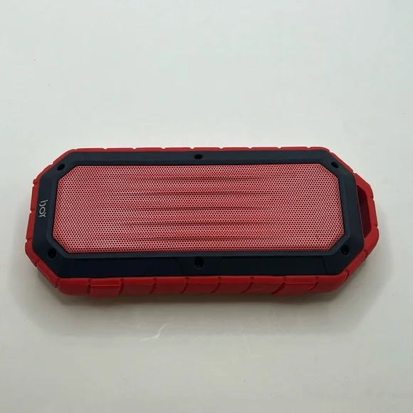 iJoy beach bomb bluetooth speaker red portable waterproof - Picture 1 of 5